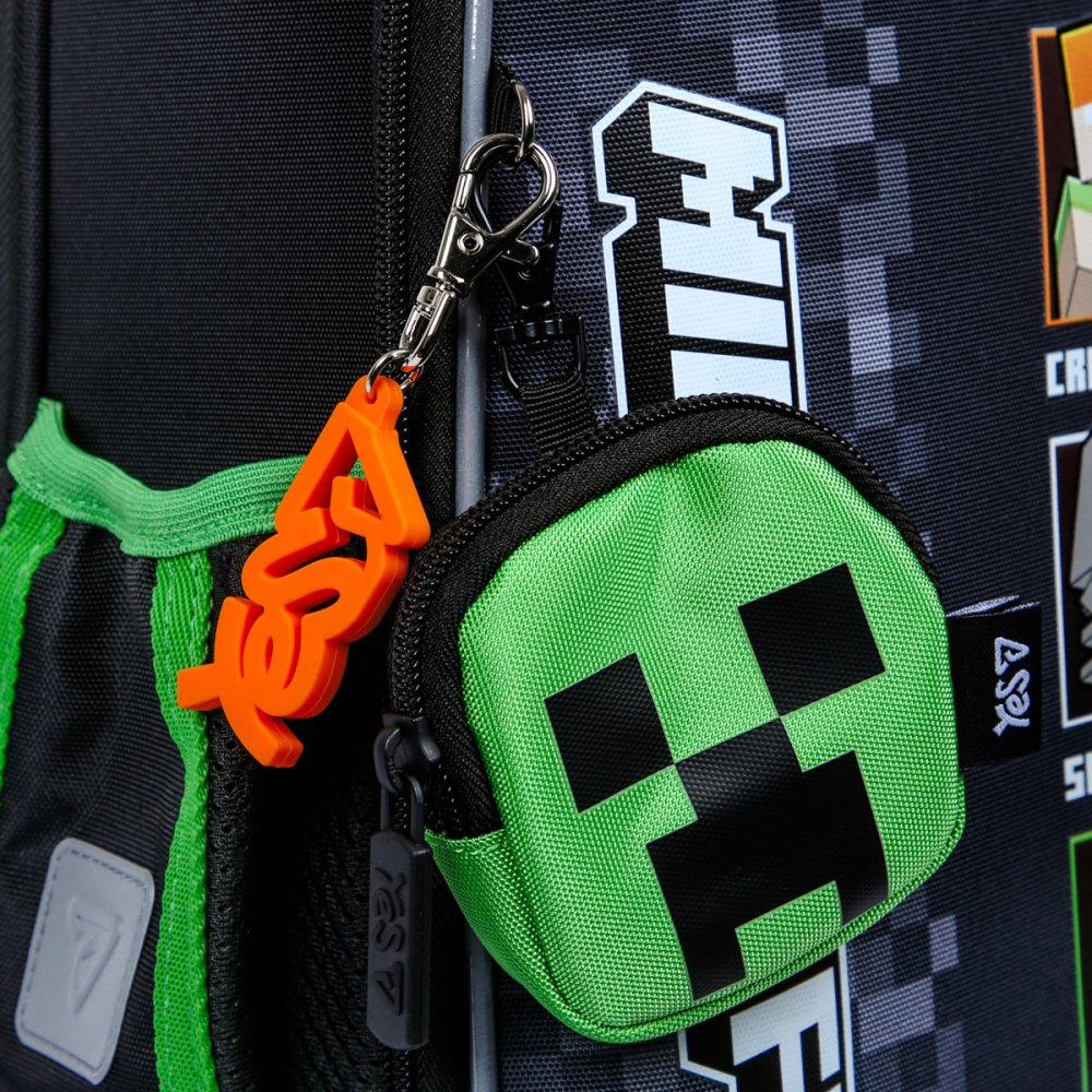 სკოლის ჩანთა Yes Minecraft H-100S 35 x 28 x 15 cm 550223