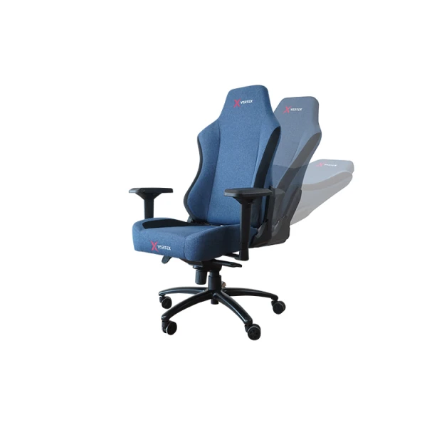 გეიმერული სავარძელი Vertex Nebula Gaming Chair Blue Fabric