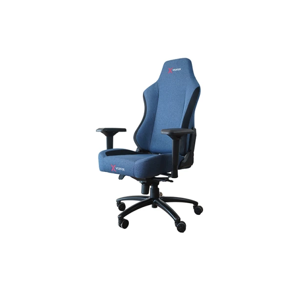 გეიმერული სავარძელი Vertex Nebula Gaming Chair Blue Fabric