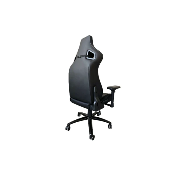 გეიმერული სავარძელი Vertex Predator Gaming Chair Black Car Leather
