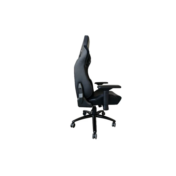 გეიმერული სავარძელი Vertex Predator Gaming Chair Black Car Leather
