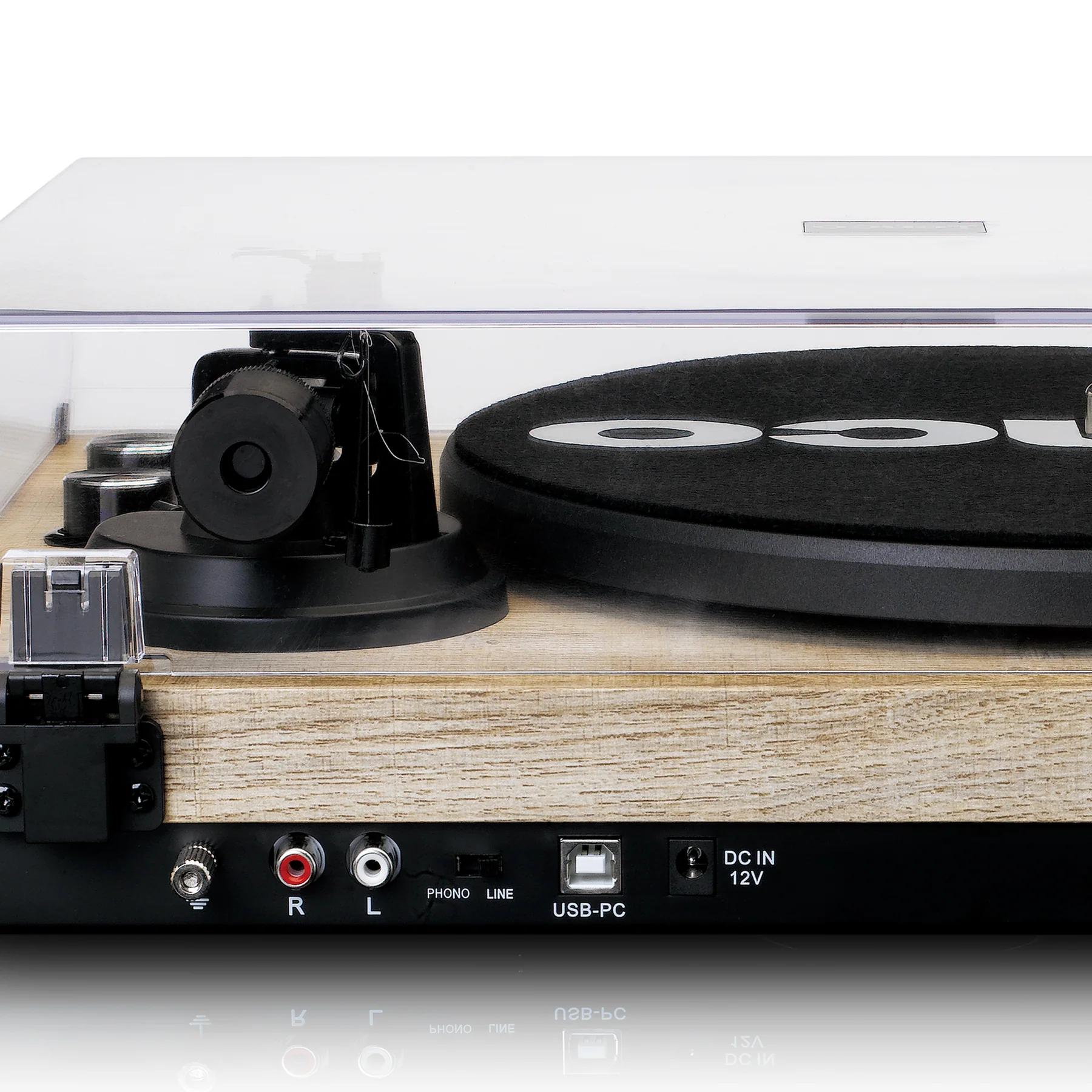 ფირსაკრავი Lenco LBT-188PI Turntable with Bluetooth Transmission Pine