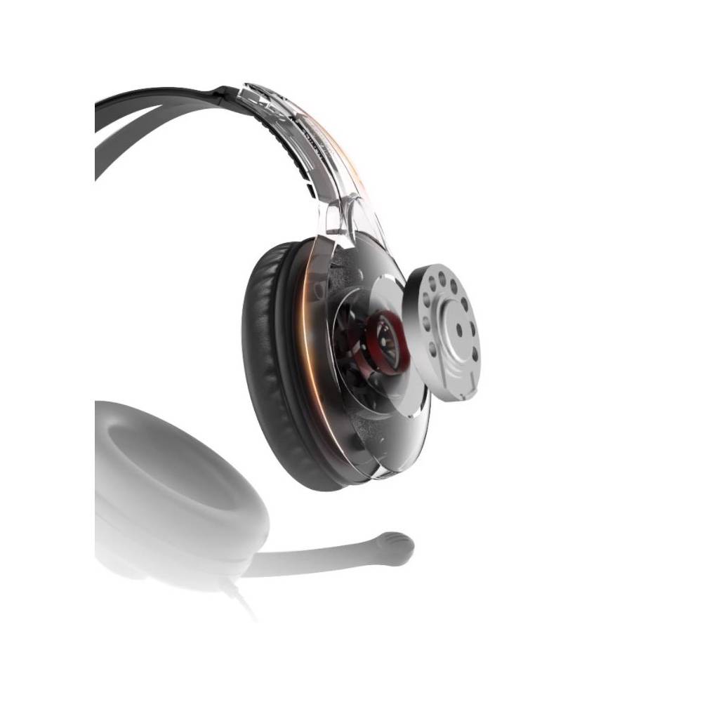 USB ყურსასმენი Edifier K800 USB Headset Over Ear Stereo Gaming (Black)