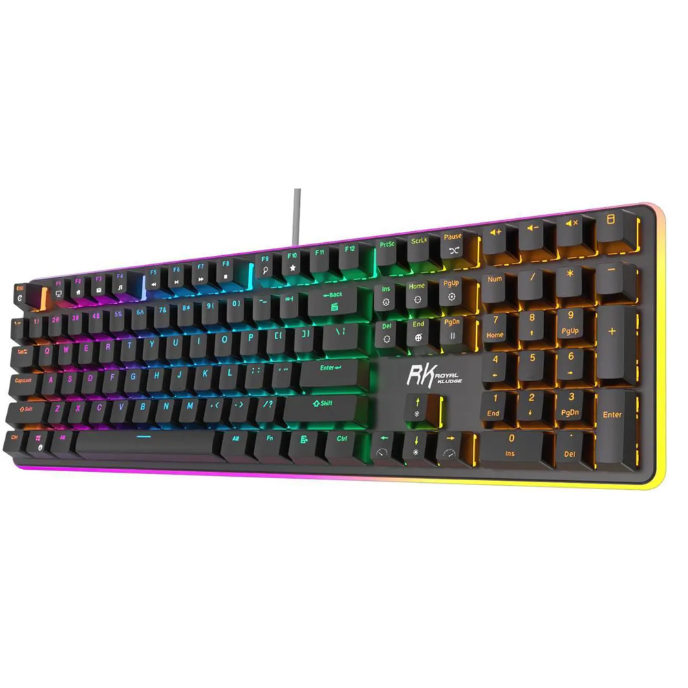 კლავიატურა Royal Kludge RK918 Mechanical Keyboard, Blue switch, Wired ...