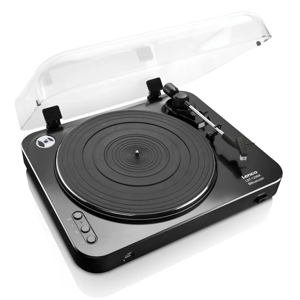 ფირსაკრავი Lenco LBT-120BK Turntable With Direct Encoding And Bluetooth Black