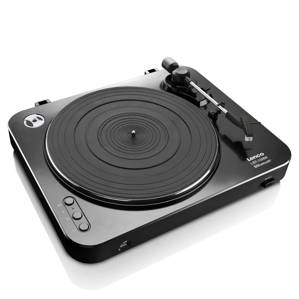 ფირსაკრავი Lenco LBT-120BK Turntable With Direct Encoding And Bluetooth Black