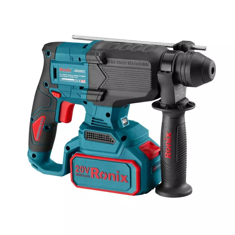 პერფორატორი აკუმულატორის Ronix 8678 20V 2х4.0Ah 2.5ჯ