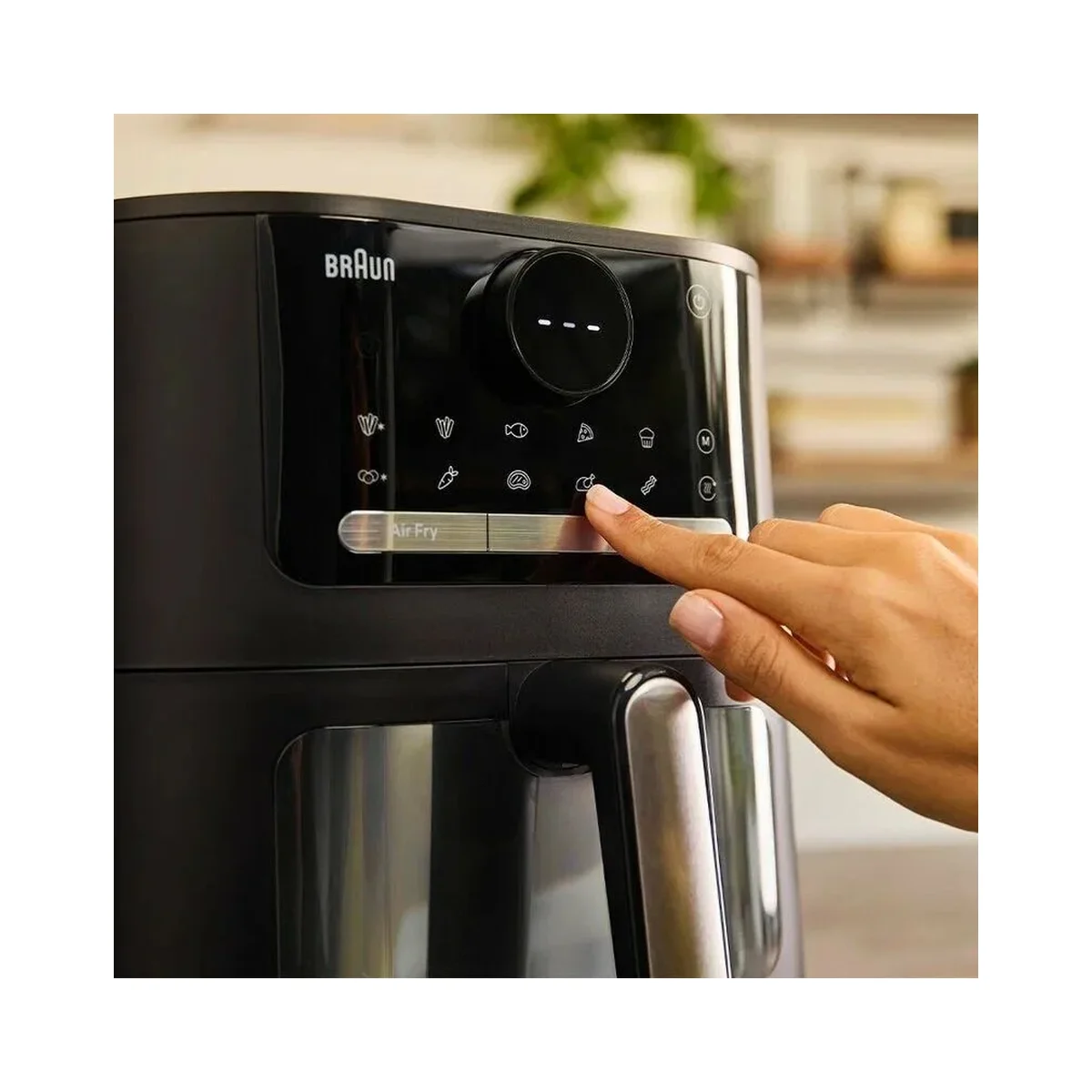 აეროგრილი Braun MultiFry 5  2in1 HF5055IBK 6 L - Black