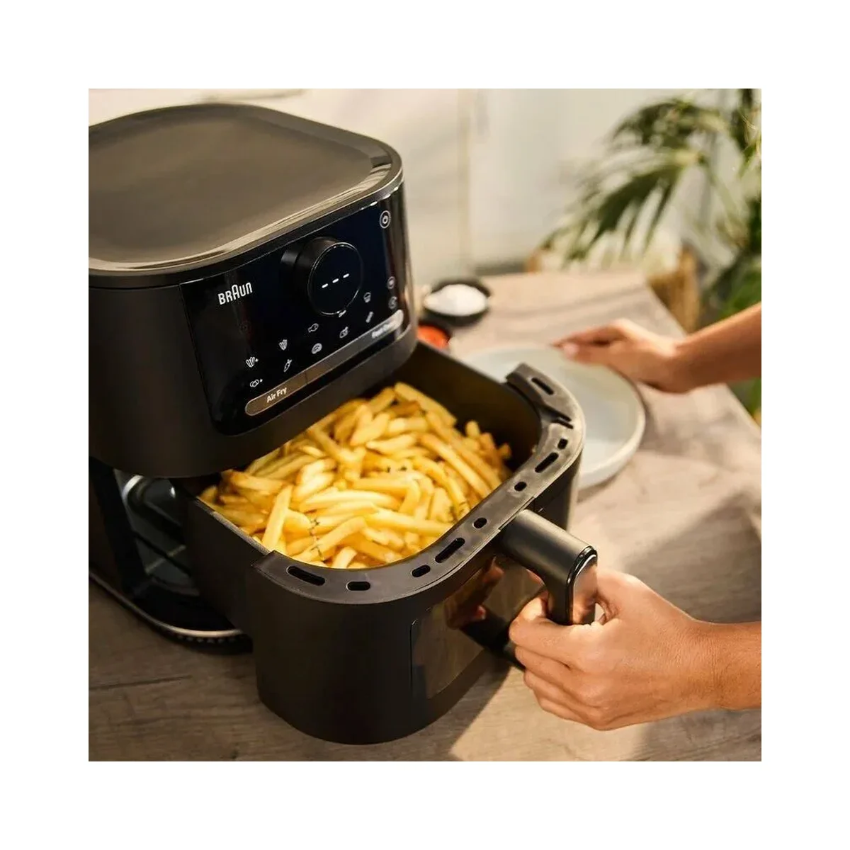 აეროგრილი Braun MultiFry 5  2in1 HF5055IBK 6 L - Black
