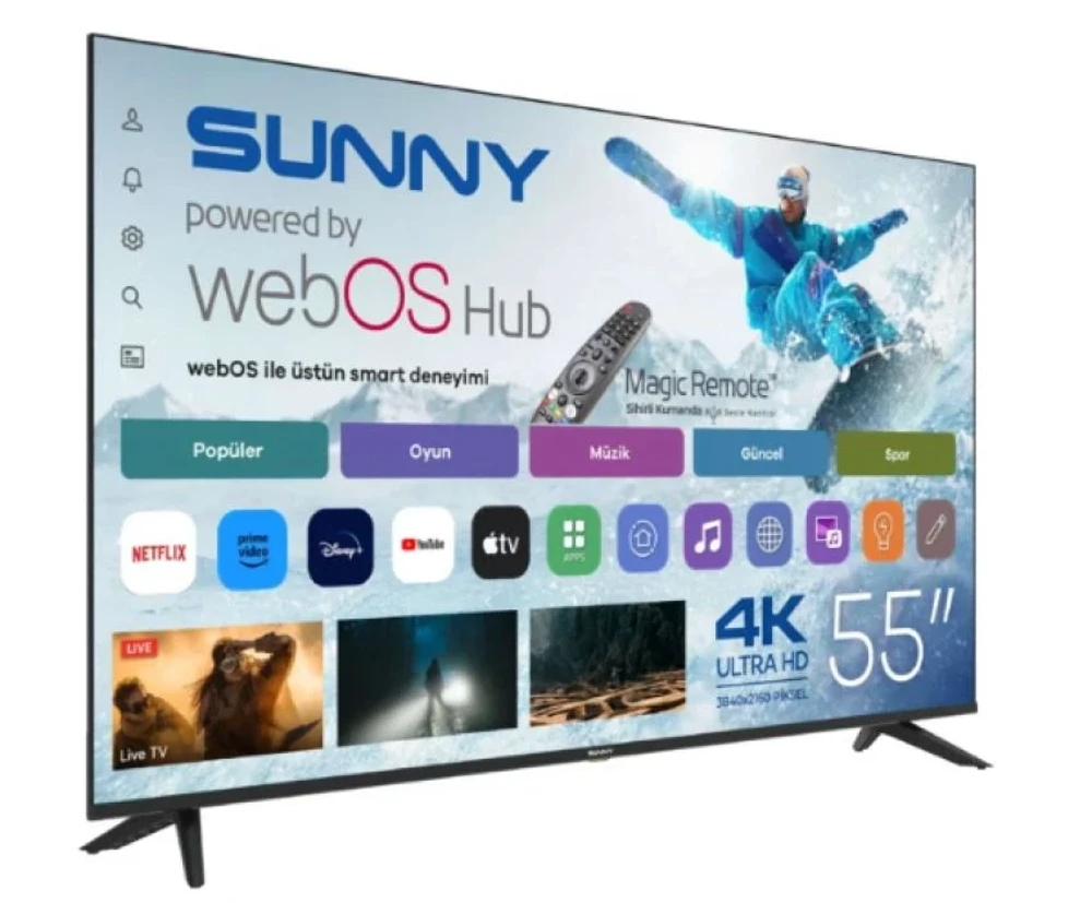 SUNNY 65'' (SN65QUMLN) QLED WebOS TV