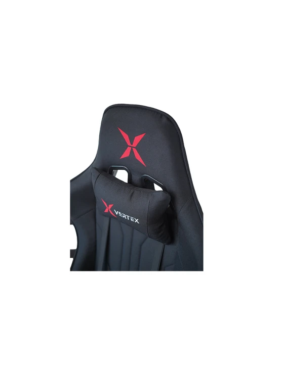გეიმერული სავარძელი Vertex Turu Gaming Chair Black Fabric