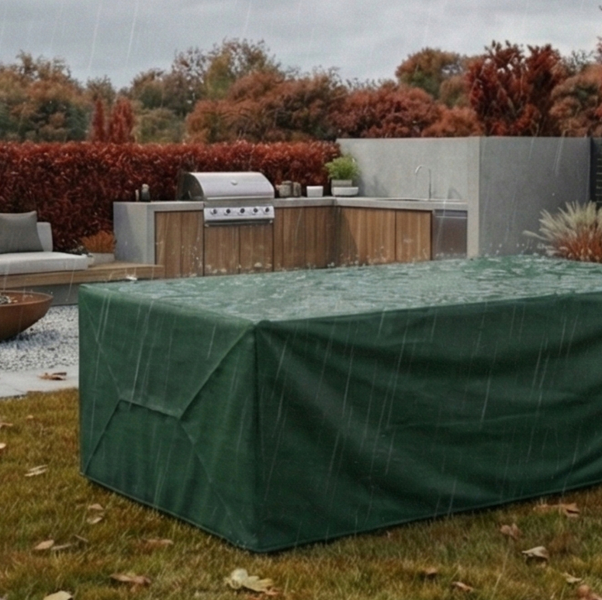 გარე ავეჯის დამცავი საფარი cover for loungeset 300x200x80 სმ