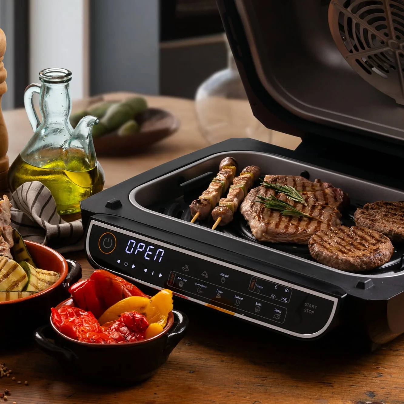 აეროგრილი Ariete 4635/00 Air Fryer And Grill 8L Black