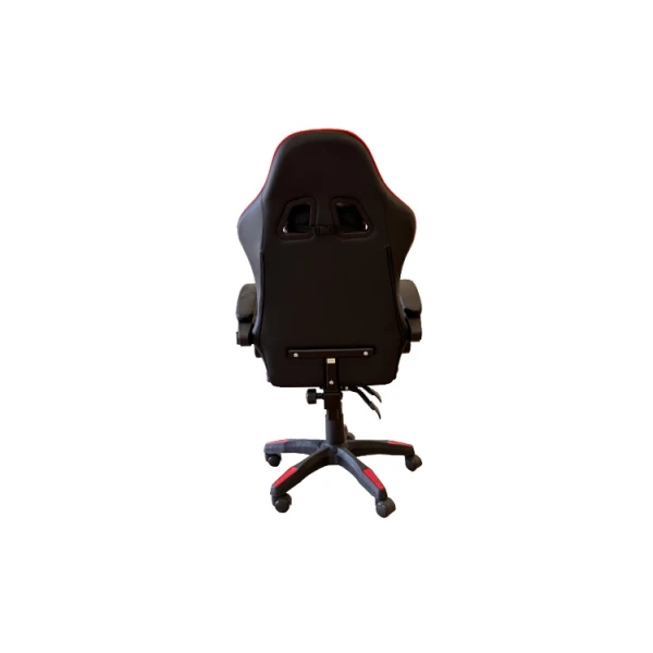 გეიმერული სავარძელი Vertex Noho Gaming Chair Black/Red PVC