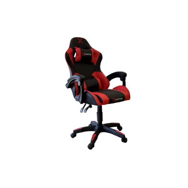გეიმერული სავარძელი Vertex Noho Gaming Chair Black/Red PVC