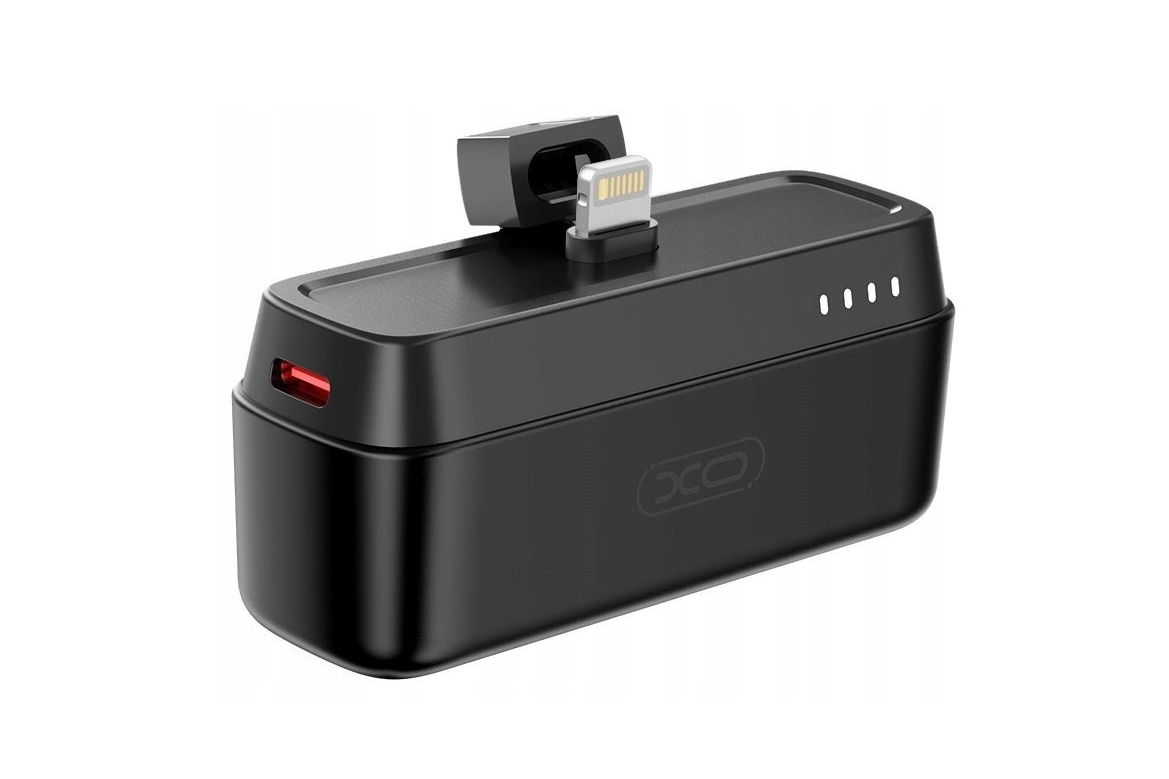 პორტატული დამტენი XO PR244 5 000 mAh 20W Mini  Power Bank Black