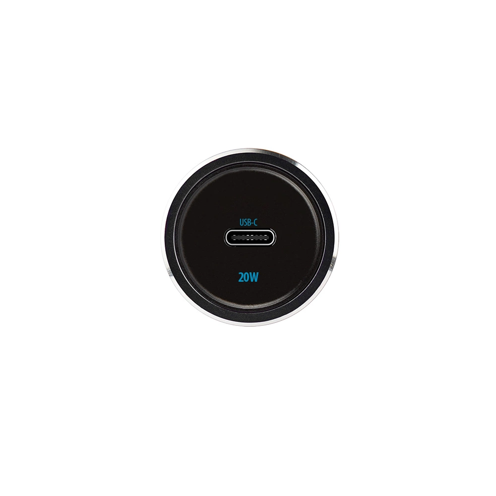 მანქანის ადაპტერი  Forever CC-06 PD QC USB Type-C Car Charger 20W Black