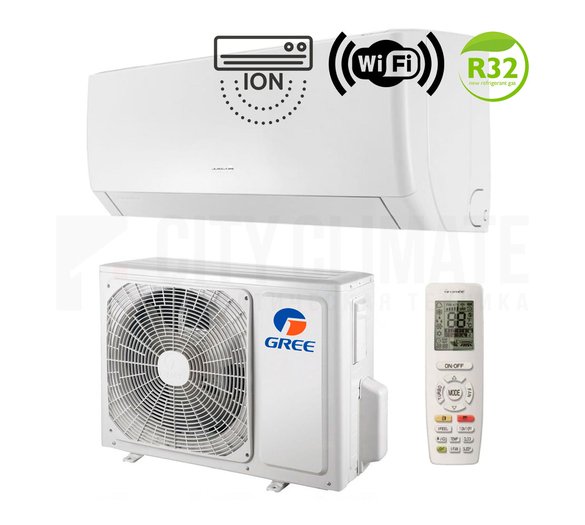 კონდიციონერი GREE GWH12AGB-K6DNA1A WI-FI 35-40 მ² (inverter)
