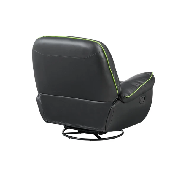 გეიმინგ სავარძელი Vertex Throne Gaming Sofa Black/Green PVC