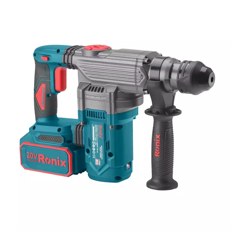 პერფორატორი აკუმულატორის Ronix 8679 20V 2х4.0Ah 3.5ჯ