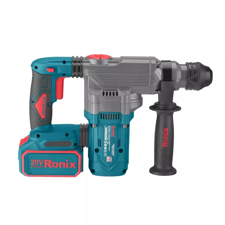 პერფორატორი აკუმულატორის Ronix 8679 20V 2х4.0Ah 3.5ჯ