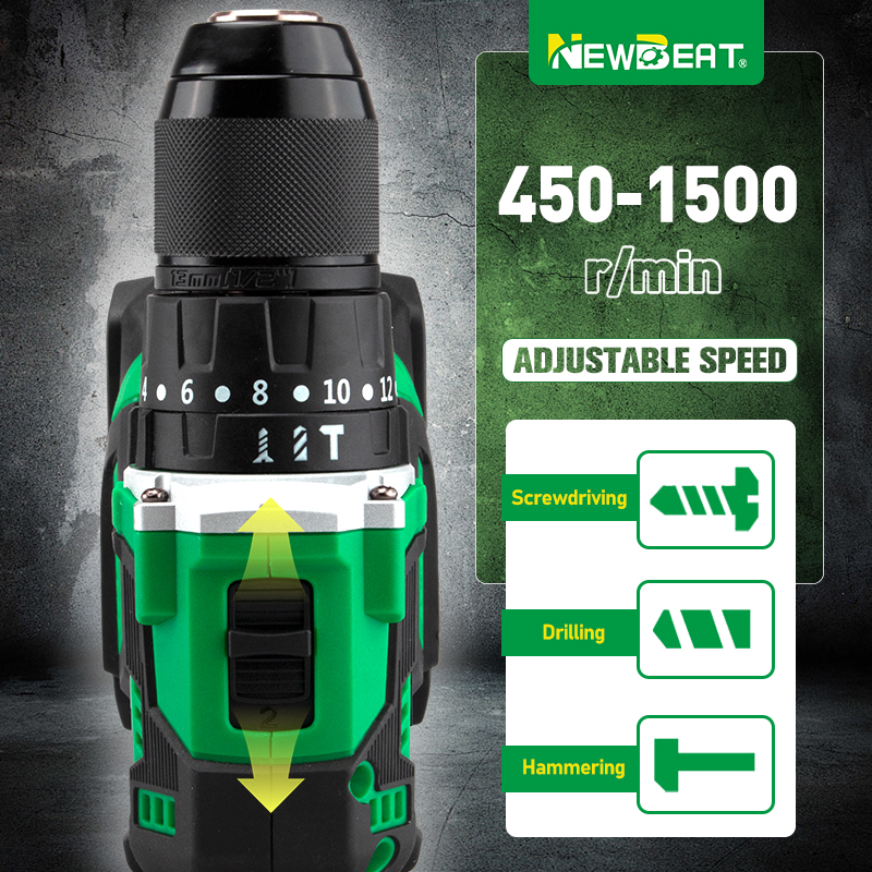 იმპულსური ბურღი NEWBEAT NBT-CID-21D-BL