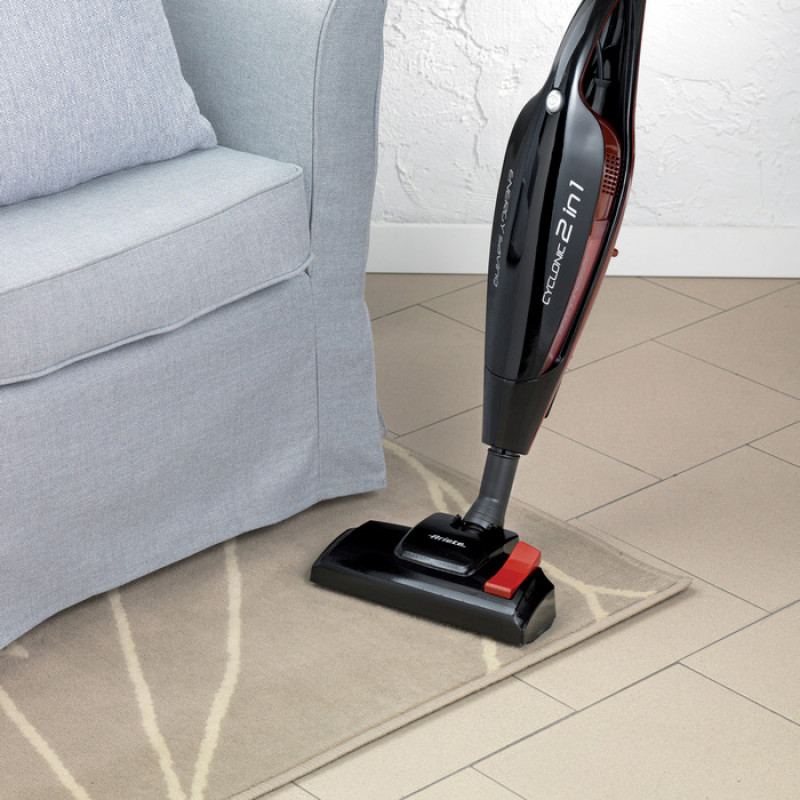 ელექტრო ცოცხი Ariete 2764 Evo 2-in-1 Bagless Corded Electric Broom  Black/Red