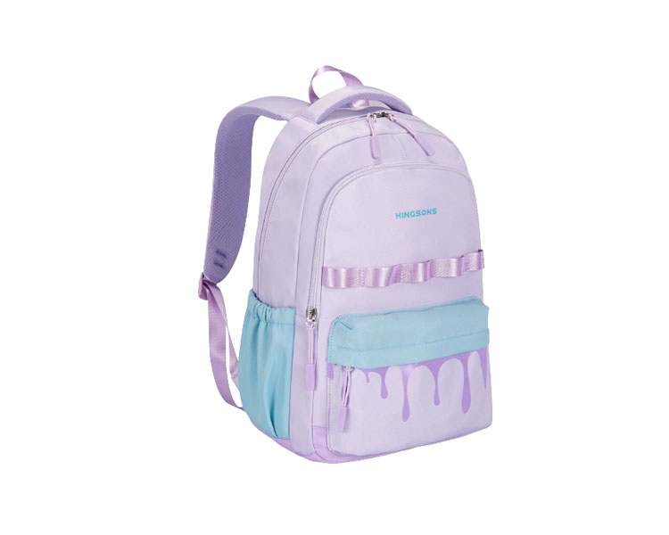 სკოლის ჩანთა kingsons 15.6" Primary School Backpack Purple - KS251308