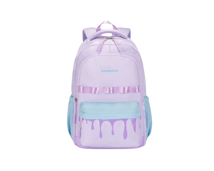 სკოლის ჩანთა kingsons 15.6" Primary School Backpack Purple - KS251308