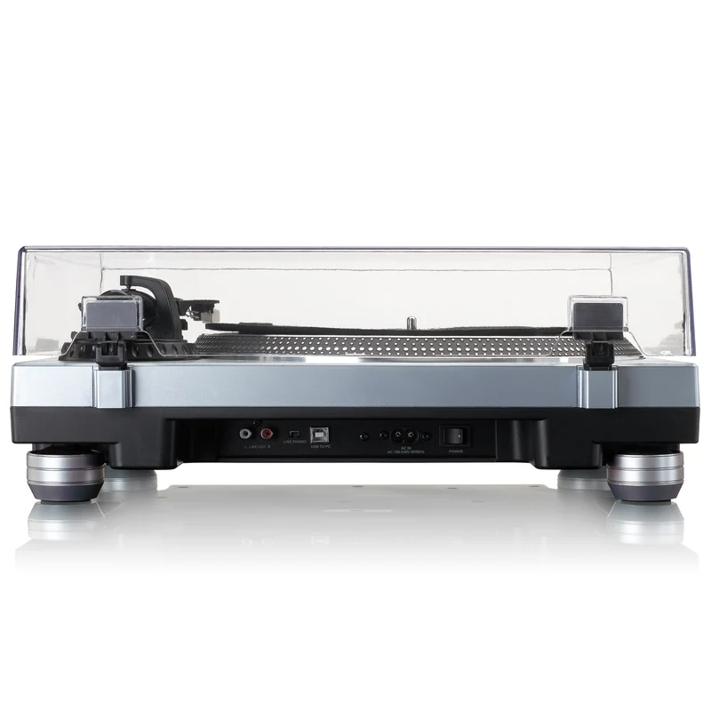 ფირსაკრავი Lenco L-3809ME Direct-Drive Turntable Metallic Blue