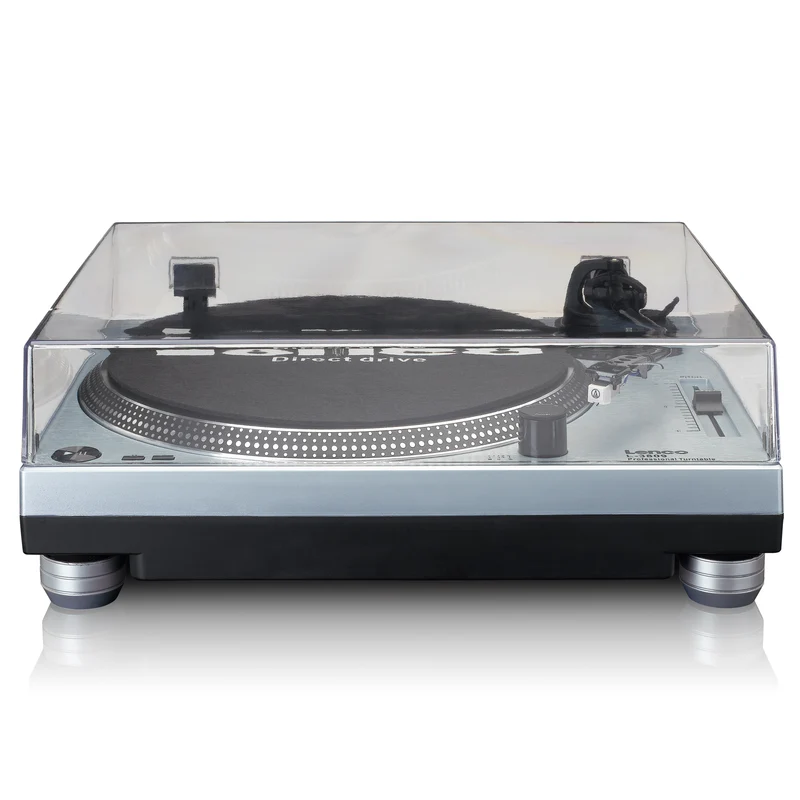 ფირსაკრავი Lenco L-3809ME Direct-Drive Turntable Metallic Blue