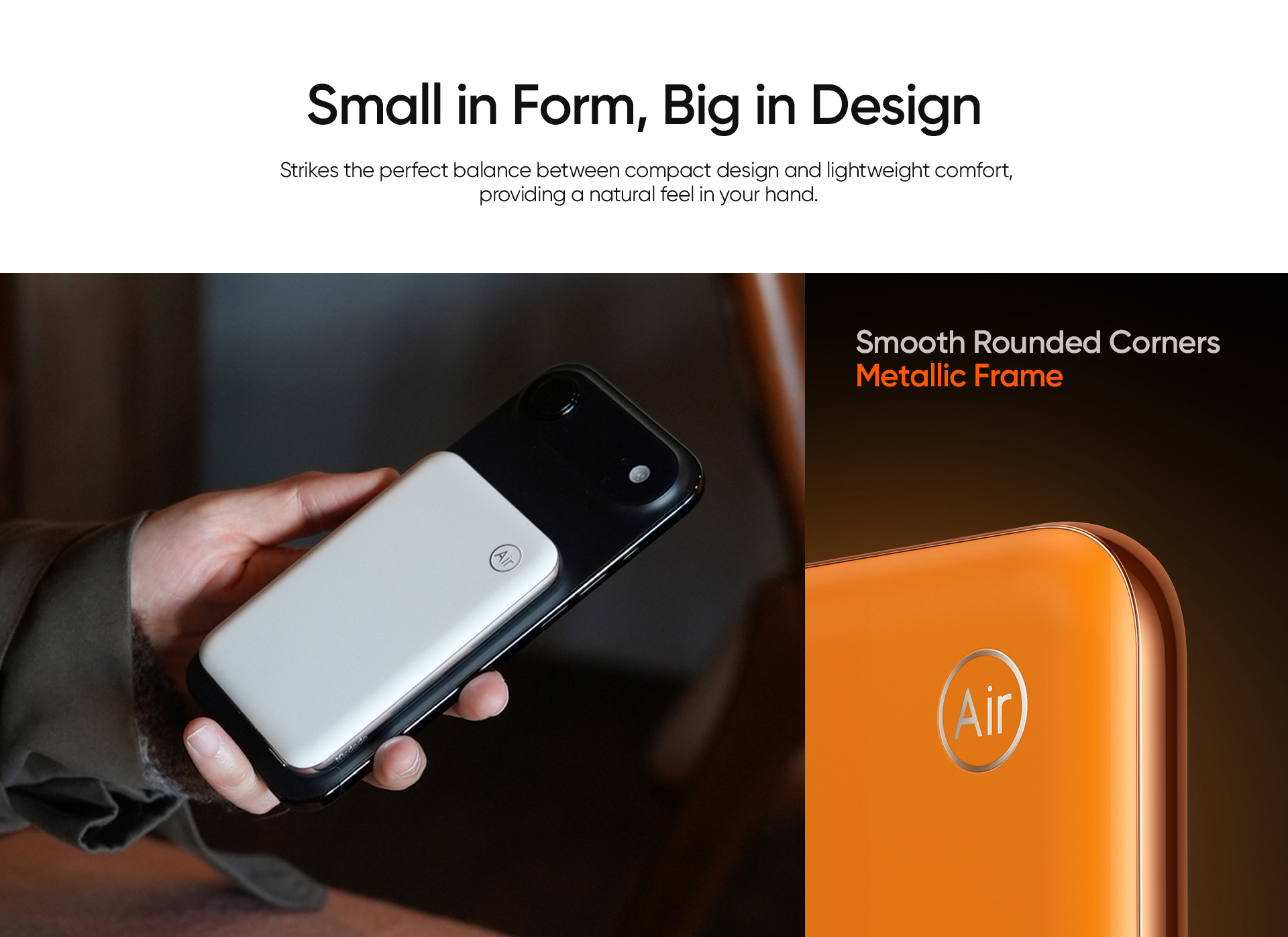 პორტატული დამტენი Mcdodo 20W Magnetic Wireless 5000mAh 1C Power Bank MC-2932 Orange