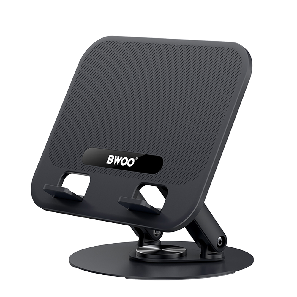 ლეპტოპის სადგამი BWOO ZJ-131 Rotable Tablet And Laptop Fold Stand Gray