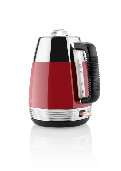 ელექტრო ჩაიდანი ETA 918690030 Storio stainless steel kettle red