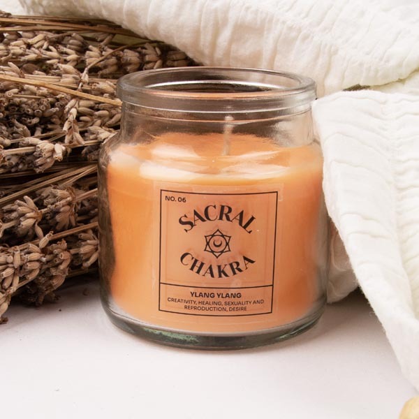 სურნელოვანი სანთელი, Myga  Chakra Candles, Ylang Ylang