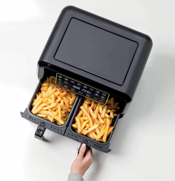 აეროგრილი Ariete 4623 Double Basket Air Fryer Dual 2x4L Black