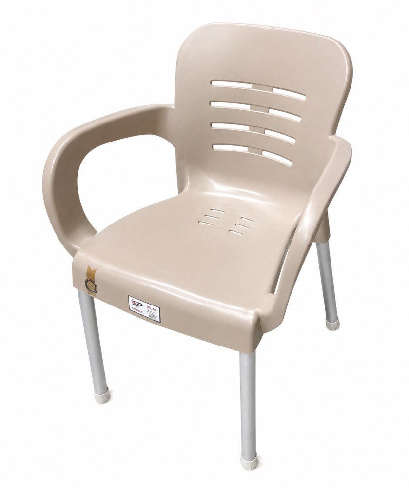 ბაღის სავარძელი HILAL CHAIR CAPPUCCINO 60x42x81 სმ