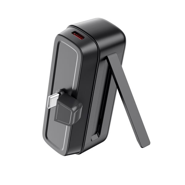პორტატული დამტენი XO PR244 5 000 mAh 20W Mini  Power Bank Black