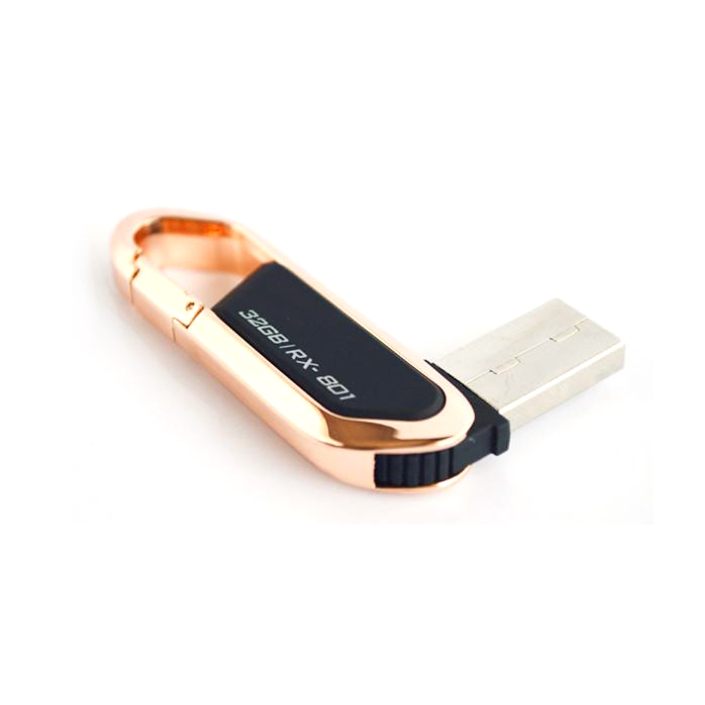 USB ფლეშ მეხსიერება Remax RX-801 32GB Flash Drive Rose Gold